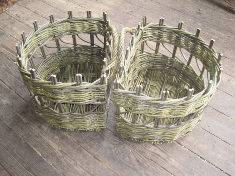 Traditional Willow Bob Johnston Basket Maker